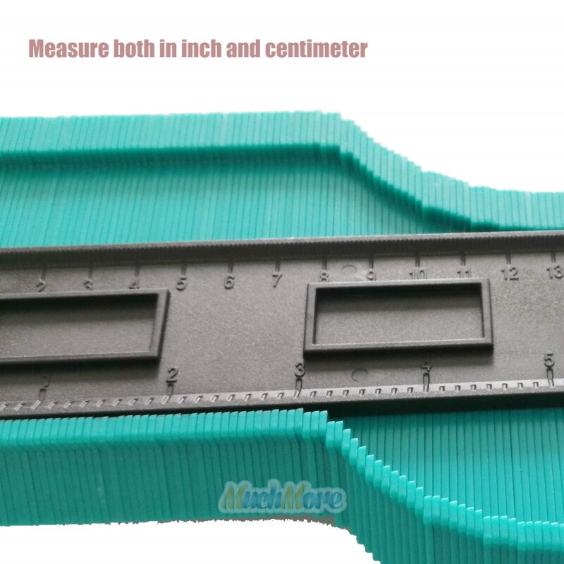 10 Inch Irregular Shape Duplicator Plastic Contour Gauge Measure Tool