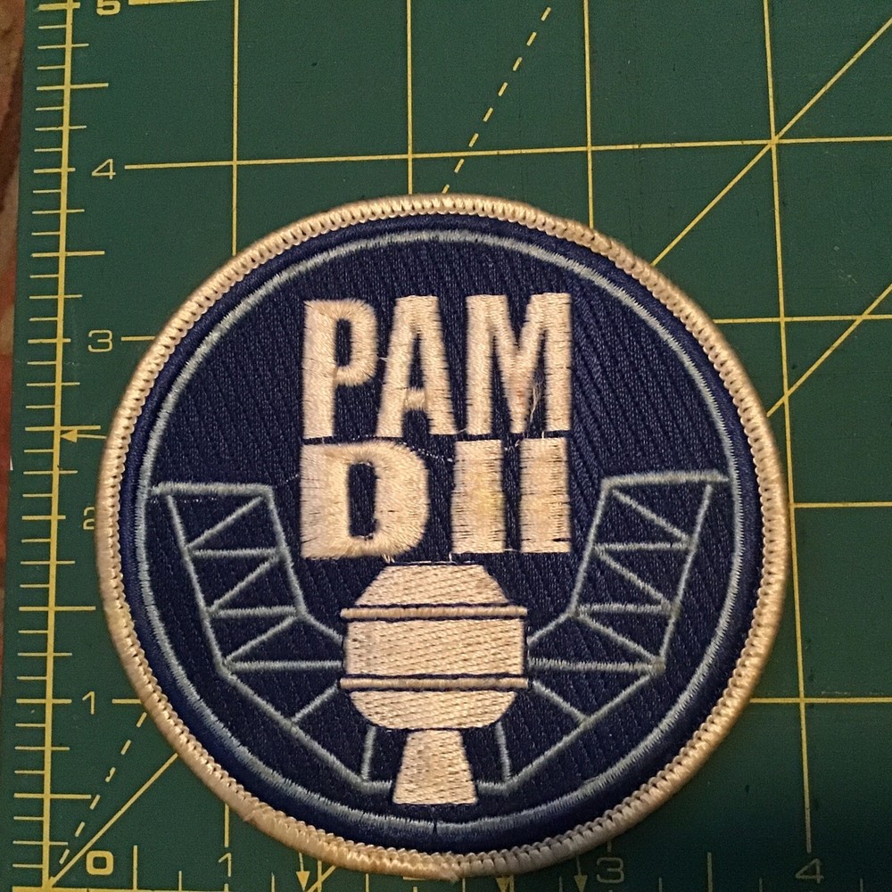 NASA PATCH vtg PAM DII Payload Assist Module McDonnell Douglas Thiokol Delta