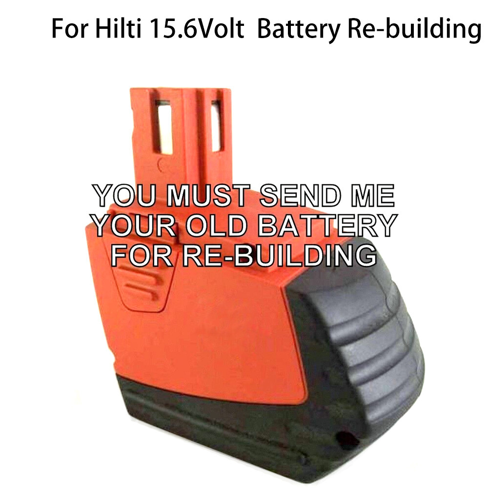 Re-build Battery For HILTI 15.6V 3000mah Ni-MH For SFB150 SFB155 SF151-A SF150-A