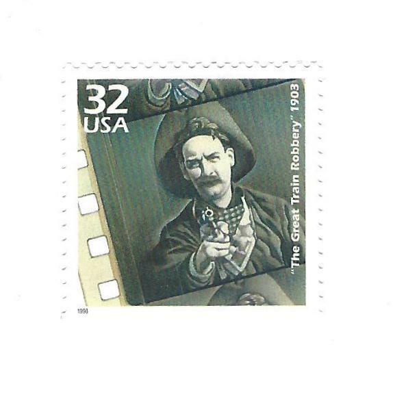 STAMP US SCOTT 3182c "The Great Train Robbery" 32 CENT 1998 MNH