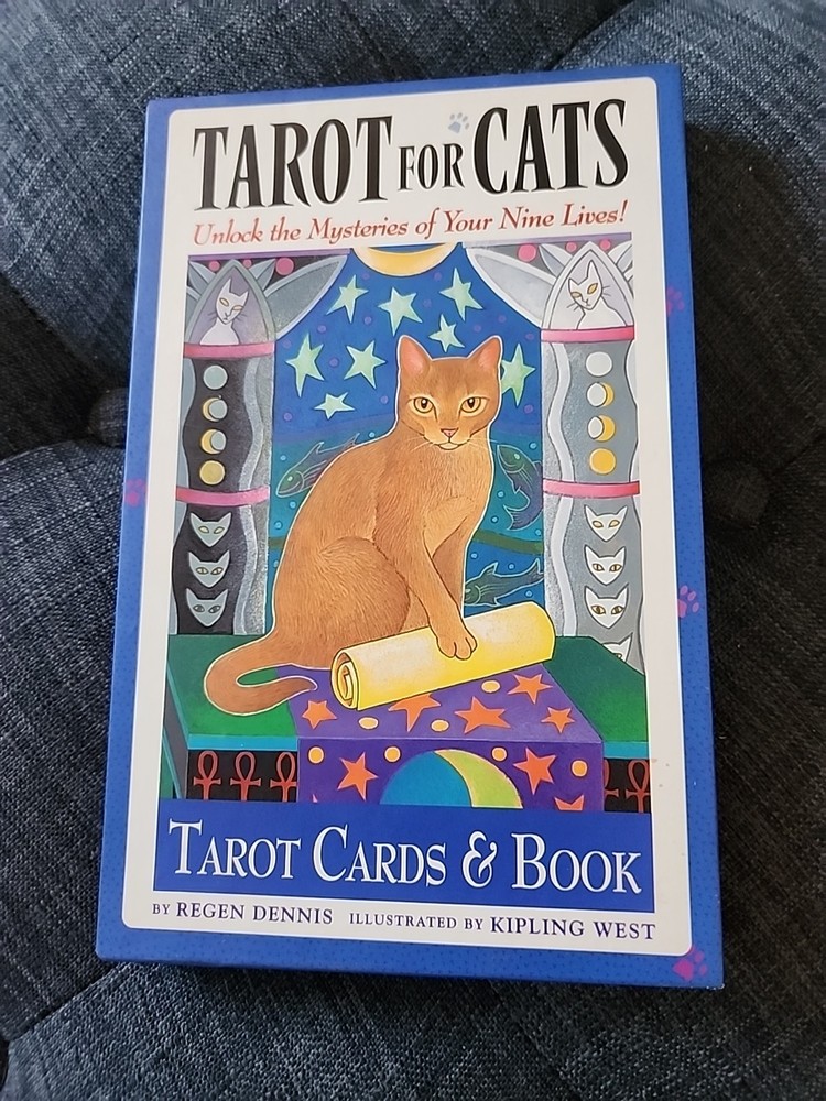Tarot For Cats Book Cards Guide