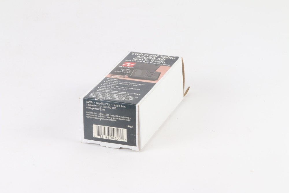 Napco UNIVKIT1 Universal Value Keyfob Kit - 785026047290