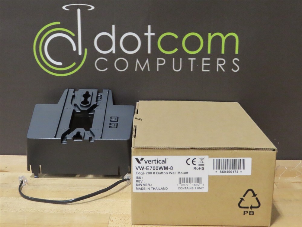 Vertical Communications VW-E700WM-8 Edge 700 8 Button Wall Mount NEW IN BOX
