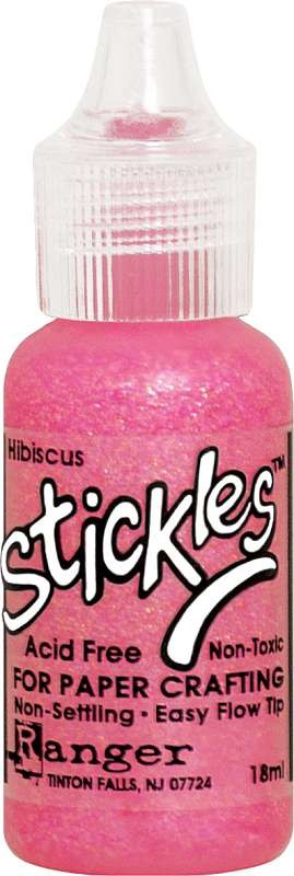 Stickles Glitter Glue .5oz Hibiscus