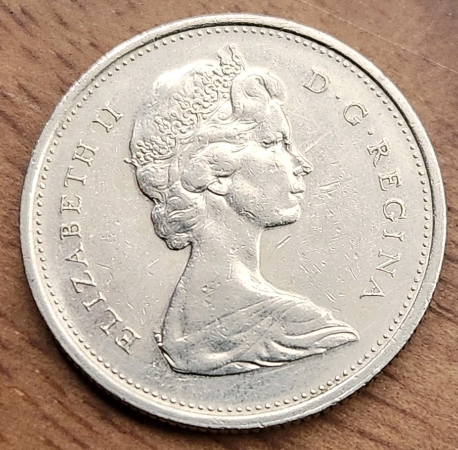 Canada 25 Cents 1972