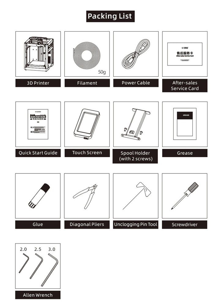 Flashforge Adventurer 5M 3d Printer High Speed Full-auto Leveling