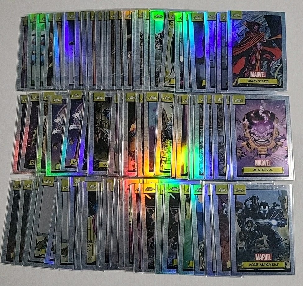2024 Topps Chrome Marvel Refractor - Complete Your Set - Pick a Card