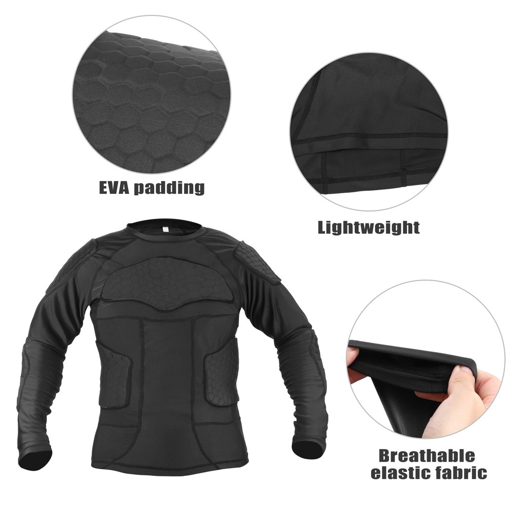 Size L Full Body Armor Jacket Chest Back Spine Protection