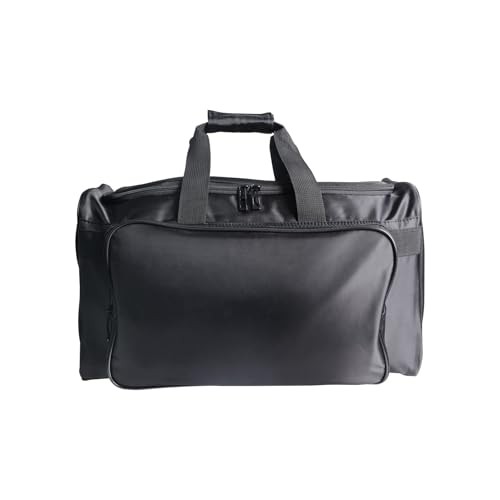 30L Multi-Function Sneaker Bag - Waterproof Duffel with Adjustable 4 Black