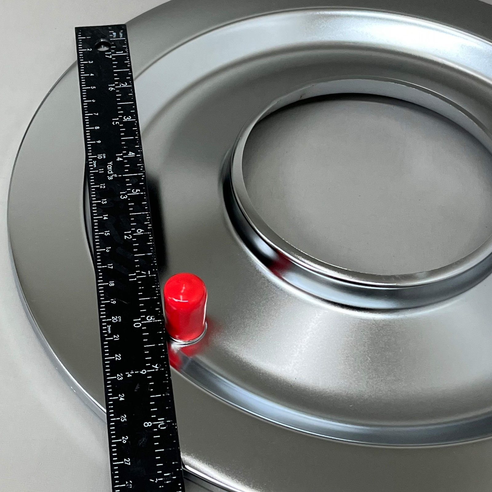 SPEEDMASTER Element Extreme Top Air Cleaner Kit 14"x2" Red/Chrome PCE104.1047