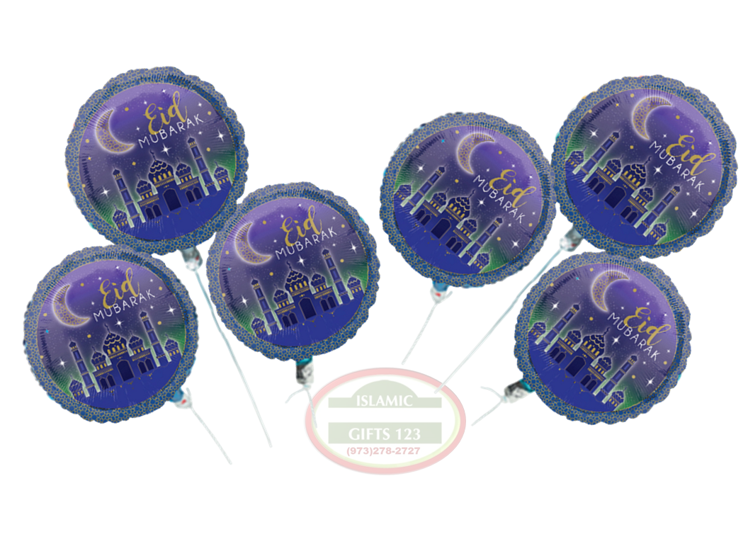 EID Balloons*Eid party supply**Eid Helium balloons*Eid decoration* Islamic Gifts