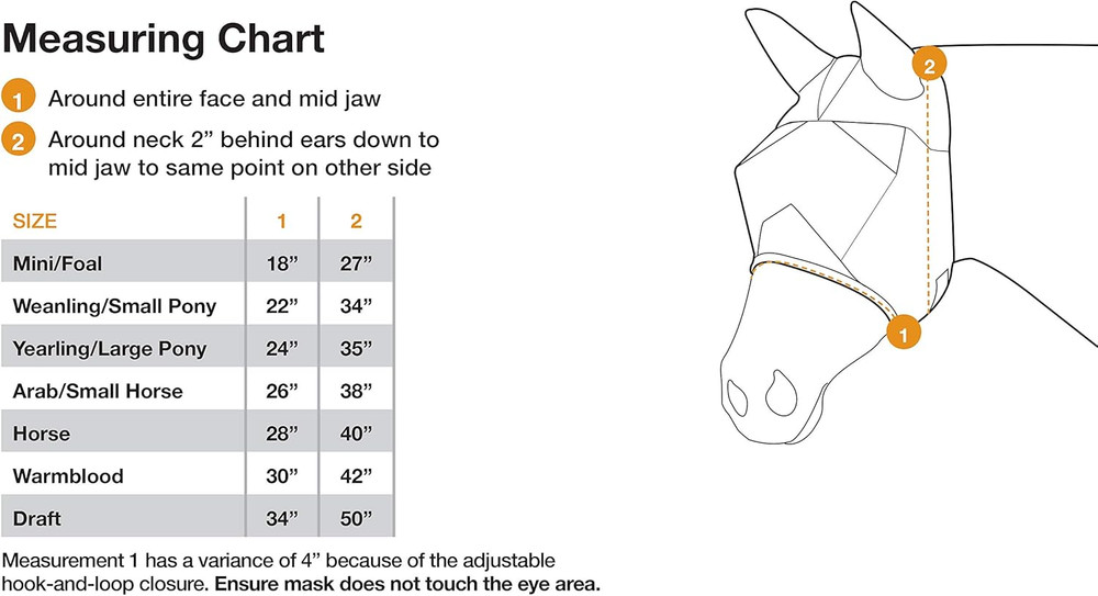 Quiet Ride Horse Fly Mask