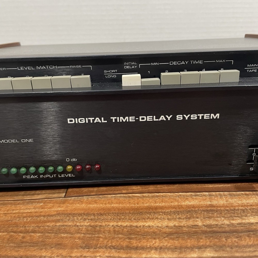 1976 Model One Audio Pulse Digital Time Delay System Powers On HUMS READ