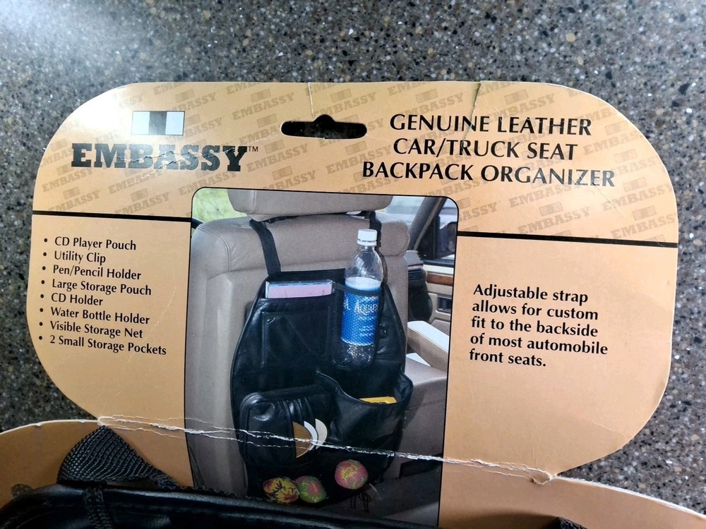 Car Back Seat Organizer Universal Fit