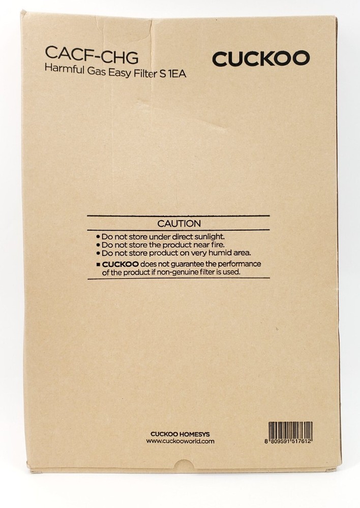 Cuckoo CACF-CHG Harmful Gas Easy Filter S 1EA Model C