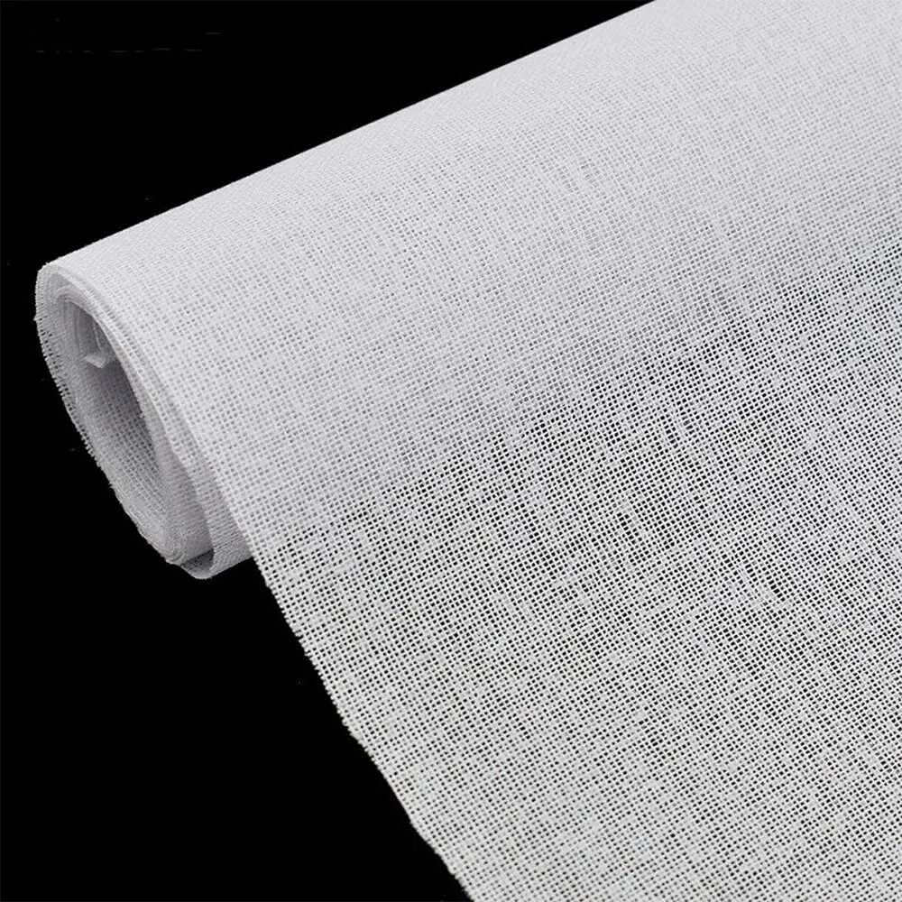 Adhesive Resin Interfacing Fabric Iron On Lining Buckram DIY Bag Cloth Patchwork