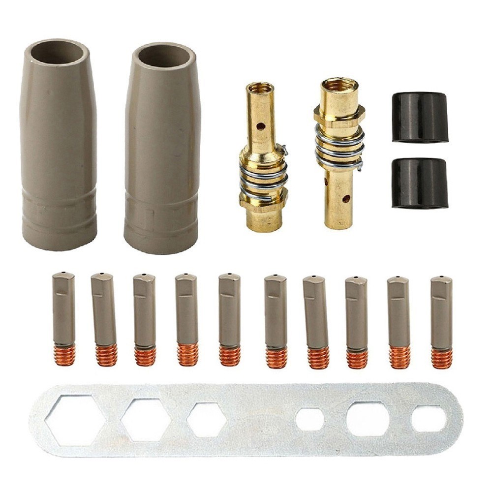 17PC Welding Nozzle For Protection Coating Kit Compatible with For 15AK