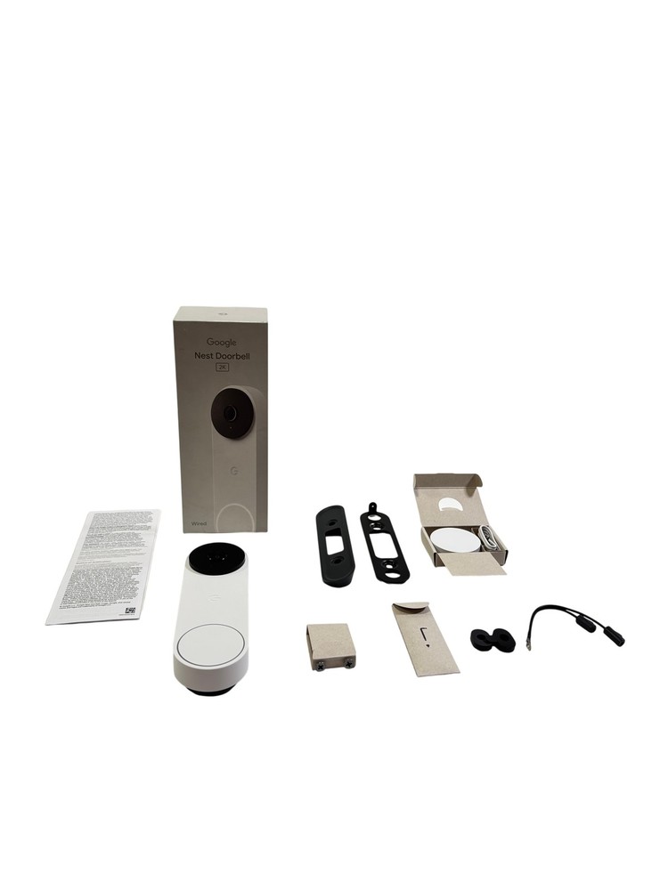 Google Nest 2K Wired Video Doorbell Camera - Model G6PPP