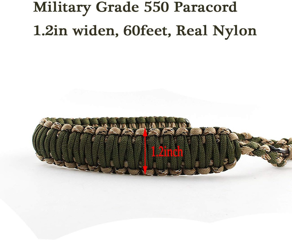 Adjustable Duck Call Lanyard with Removable Drops and 5 Call Capacity