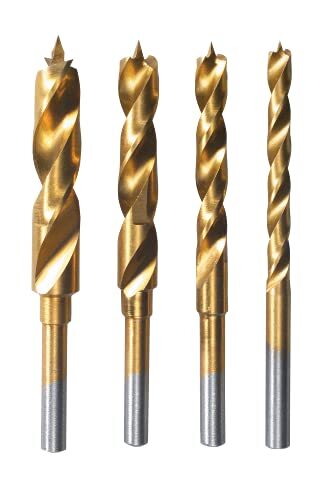Dremel Genuine OEM Replacement Brad Point Bits (4 Pieces) - 631