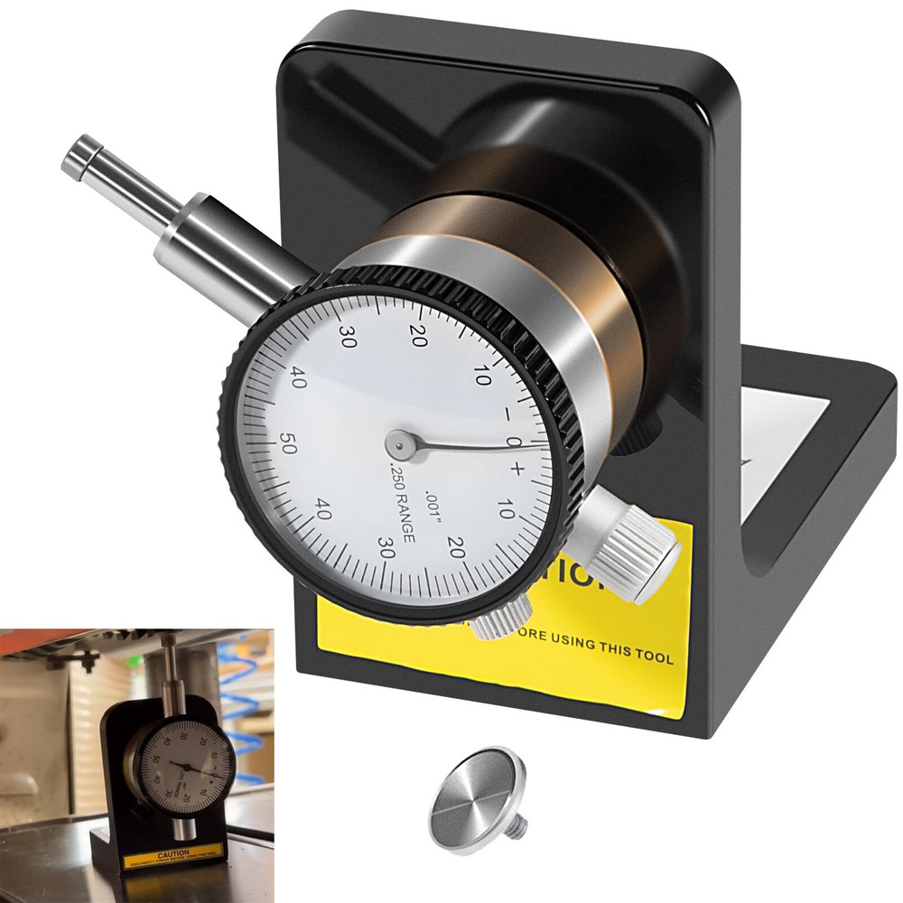 W1218A Dial Indicator 360 Degree Durable Powerful Magnetic Base Fits for Planers