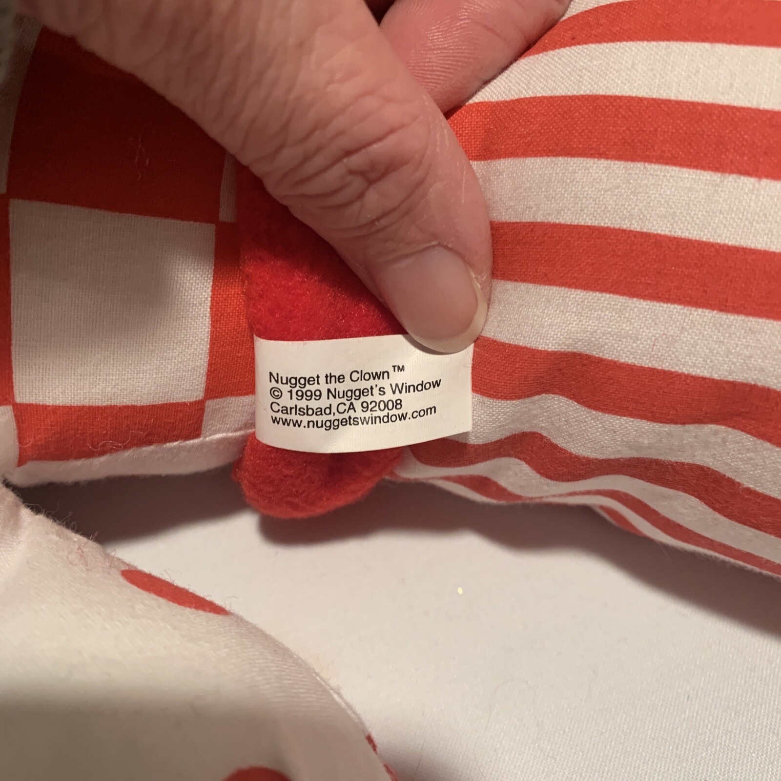 Nugget the Clown 1999 ASL Doll 23" Plush Soft Toy Stuffed Animal