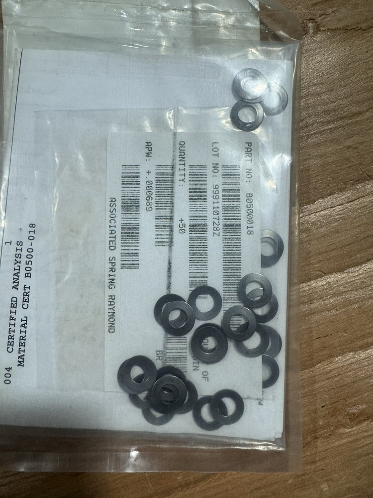 B0500-018 WASHER SPRING 31PC