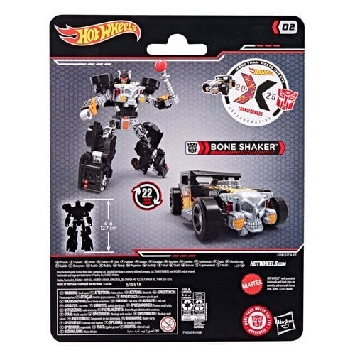 Hasbro Collectibles Hot Wheels Bone Shaker Transformers Collaborative