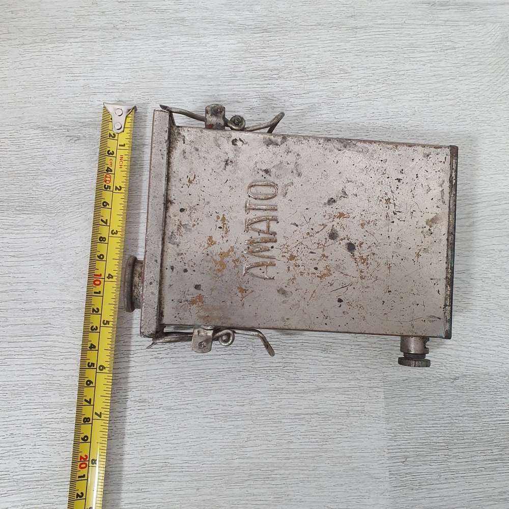 RARE 1930s AMATO GLASS PLATE DEVELOPING TANK - B31