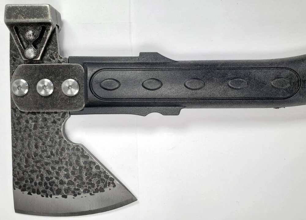 AIETOL Multi-Function 15-Inch AXE & HAMMER + Sheath, Stainless Steel