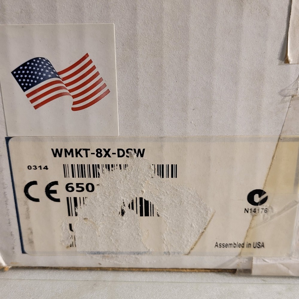 Crestron WMKT-8X-DSW Post-Construction Wall Mounting Kit w/Trim Ring