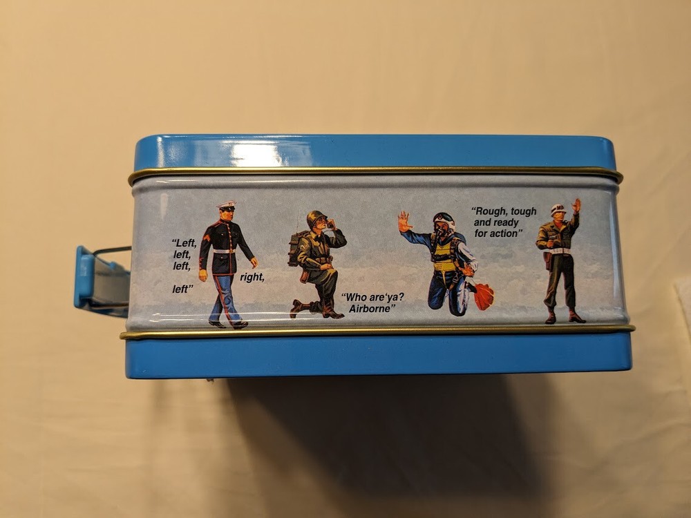 GI Joe Action Pilot Mini Lunch Box, circa 2000.