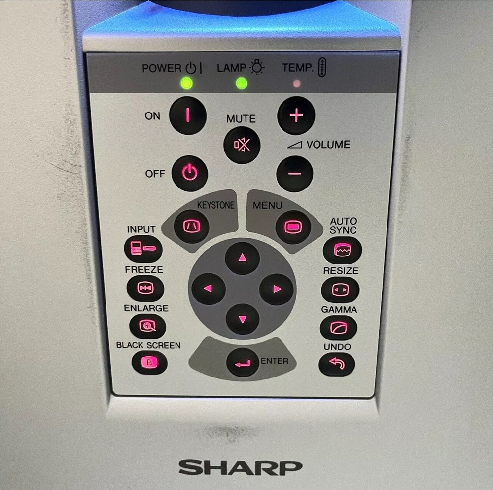 Sharp Notevision XG-C40XU LCD Projector Tested / Works Great