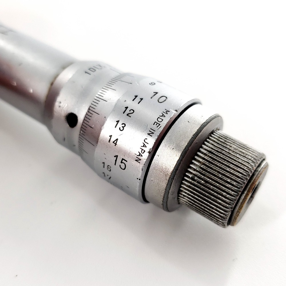Mitutoyo 3-Point Bore Inside Micrometer 1.2–1.4" .0002"