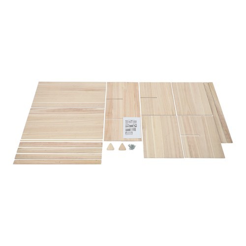 Chicken Laying Boxes 6 Hole Nesting Box Wooden Nesting Boxes for Chickens 2-Tier