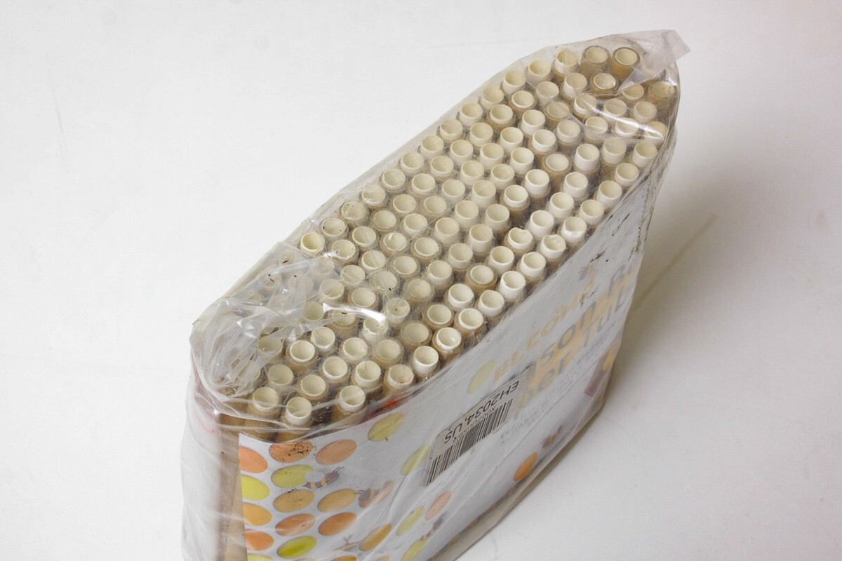 Cardboard Mason Bee House Tubes 6 Inches Paper Tubes for Mason Bees (200)