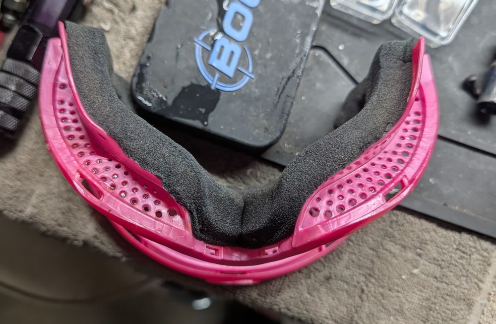 Pink Old School JT Flex Frames Paintball Mask