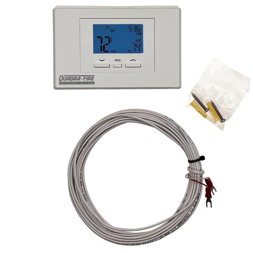 Quadra-Fire Fireplace Programable Thermostat (New Style): PROG-STAT