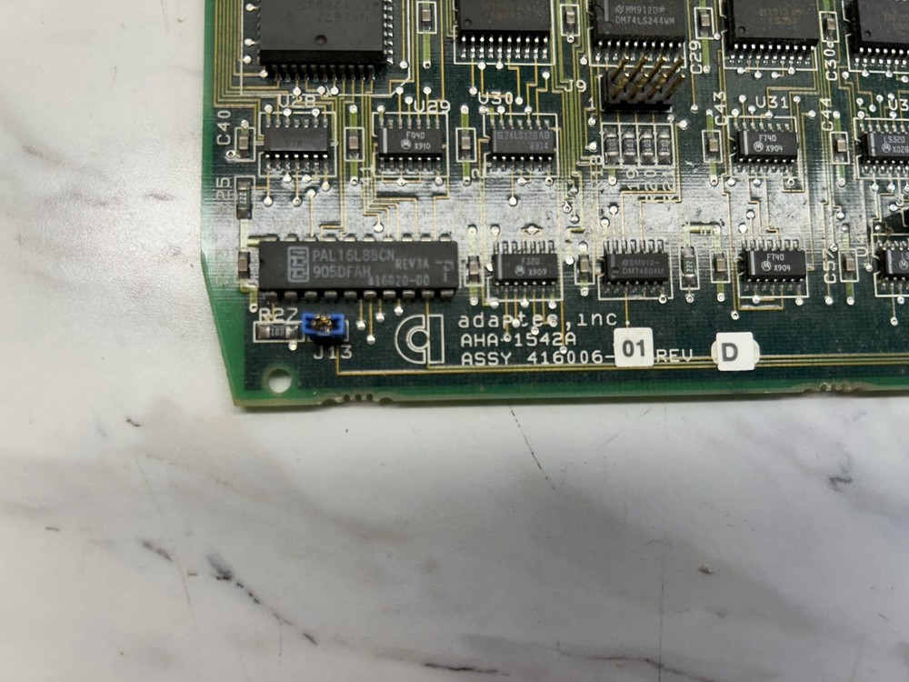 MAI Process Board 8/16 N80C186-16 CPU SCSI