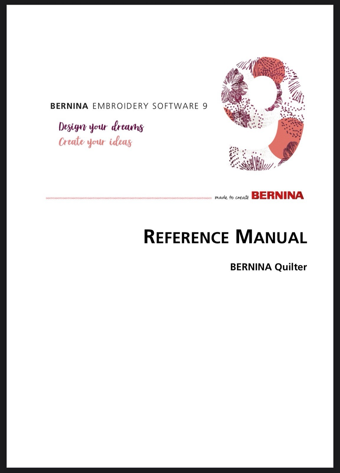 Bernina Embroidery Software 9 (2024 Edition) Manual & Mastery Bundle: 8 Books