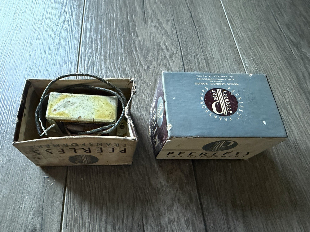 1948 Altec Lansing Peerless Equalizing Reactors L-355-X & L-350-X