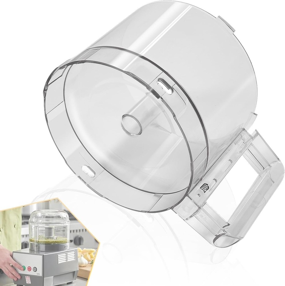 112203 Food Processor 3 Quart Clear Bowl compatible with Robot Coupe R2
