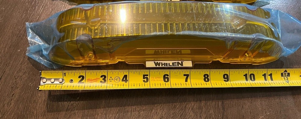 1 Whelen Liberty end cap Amber New