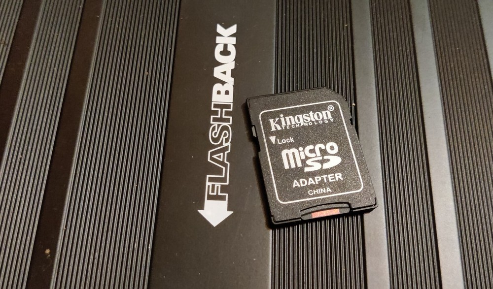 L3 Mobile Vision Flashback 3 or HD memory card 64 GB SD tested