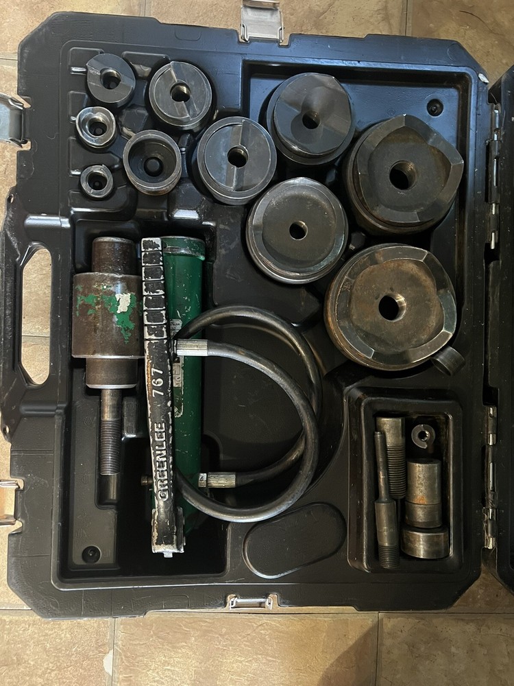 Greenlee Hydraulic Knockout Set 1/2-4 Inch