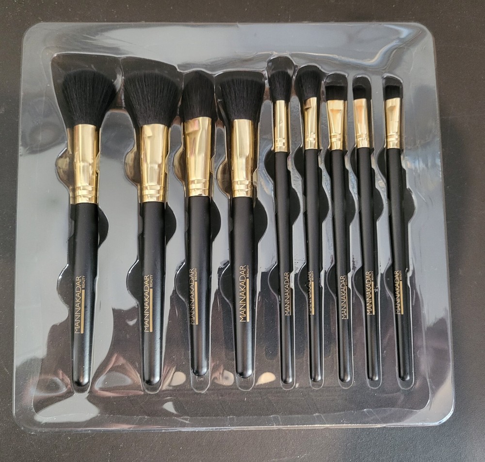 mannakadar Beauty 9 Pcs Makeup Brush Set