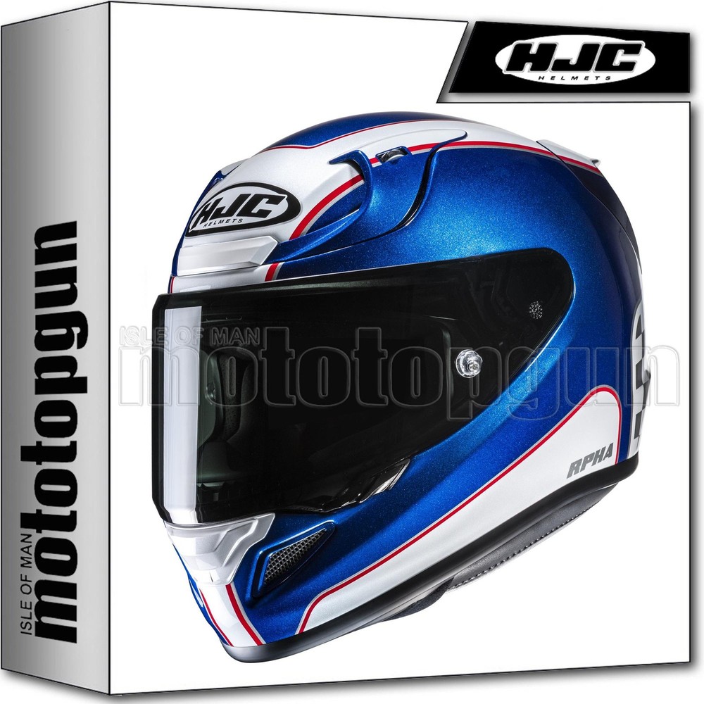 FULL FACE MOTORCYCLE HELMET HJC RPHA 12 RESPON MC2 M