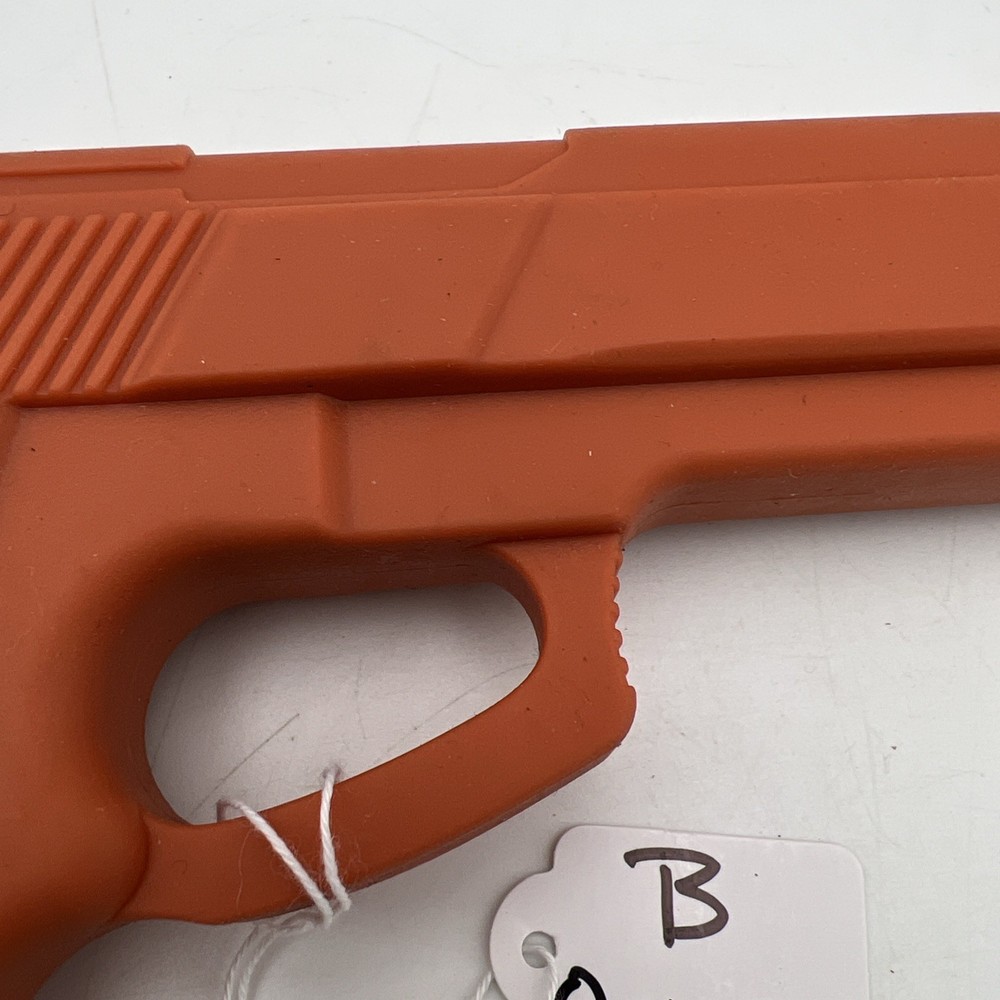 Practice Training Pistol Gun Polypropylene Rubber Dummy Glock Self Defense (B)