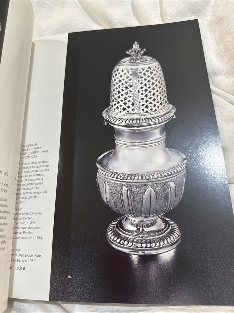 Sotherbys 2003 Paris Important Silver Auction Catalog Reference June 11