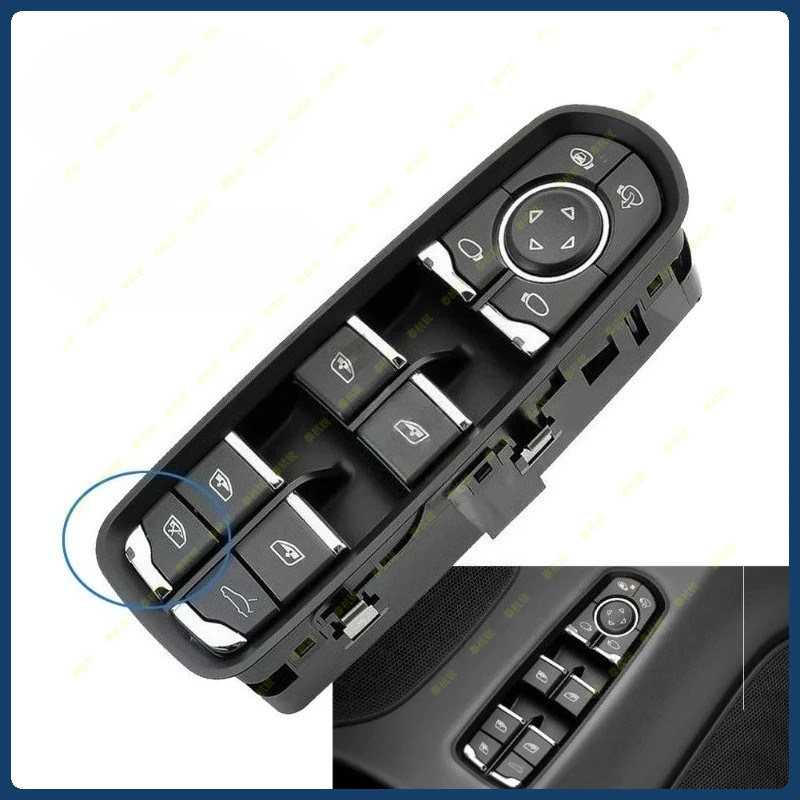 7PP959858AE For Porsche Macan Panamera Cayenne Master Power Window Switch Driver